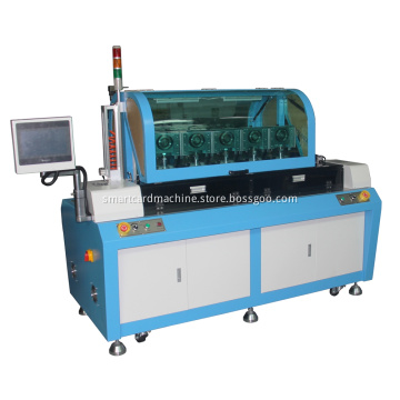 Five Stations Full Auto SIM Card Punching Equipment